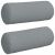 vidaXL Hengerpárnák 2 pcs Világosszürke Ø 15 x 40 cm szövet 145366341
