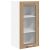 vidaXL Függő szekrény Riga Artisan tölgy 40 x 31 x 80 cm Faanyag 145367096