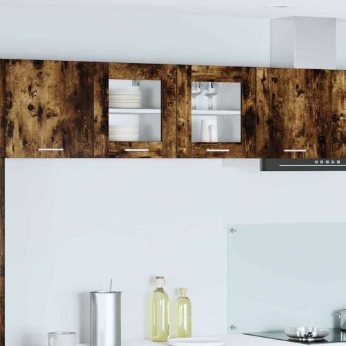 vidaXL Függő szekrény Riga Füstölt tölgy 40 x 31 x 40 cm Faanyag 145367522