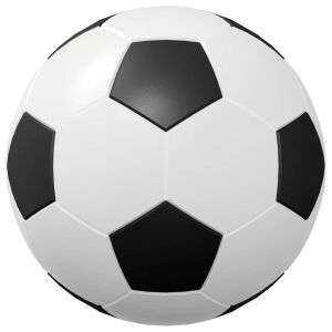 vidaXL Fotbal de Masă 12 pcs Alb și negru 3.6 x 3.6 cm Polipropilenă 145369984 - Mese de fotbal si accesorii