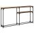 vidaXL Konzolasztal Régi fa 145x22.5x75cm Faanyag 145371340