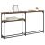 vidaXL Konzolasztal Régi fa 145x22.5x75cm Faanyag 145371340