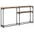 vidaXL Konzolasztal Régi fa 145x22.5x75cm Faanyag 145371340
