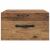 vidaXL Éjjeliszekrény fiókkal 2 pcs Régi fa 35 x 35 x 20 cm Faanyag 145371352