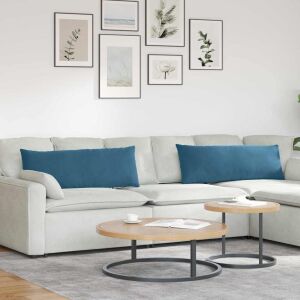 vidaXL Perne pentru canapea 2 pcs albastru 120 x 40 cm 145374712 - Mobilier de grădină