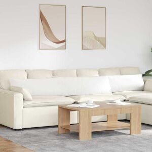 vidaXL Kanapé párnák 2 pcs Fehér 200 x 40 cm szövet 145375548 - Kert