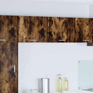 vidaXL Függő szekrény Riga Füstölt tölgy és fehér 50 x 31 x 40 cm 145376775 - Konyhaszekrény