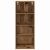 vidaXL Függő szekrény Riga Öreg fa 40 x 29,5 x 100 cm Faanyag 145377424