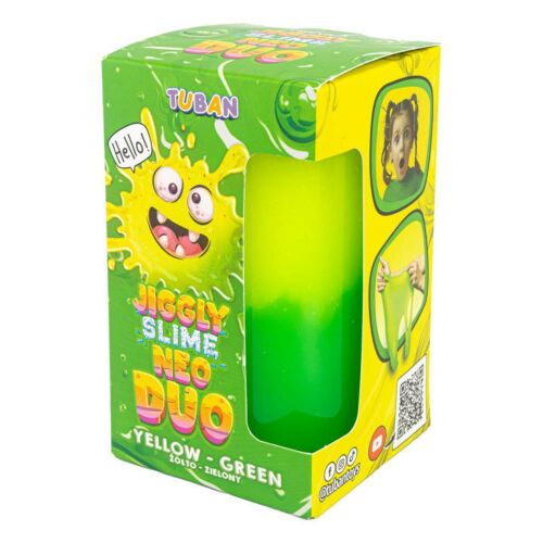 Tuban JIiggly Slime Neo Duo Sárga-Zöld 430G 145380065