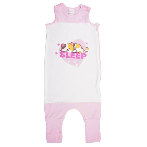 Ujjatlan tipegő hálózsák Cicás mintával 1 TOG 145380181