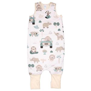 Állatmintás ujjatlan bélelt tipegő hálózsák 2 TOG