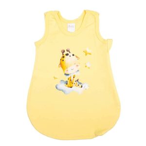 Ujjatlan vékony pamut hálózsák Zsiráfos mintával 1 TOG