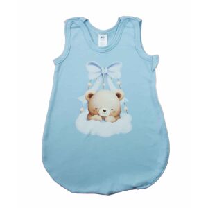 Ujjatlan Bébi Hálózsák,vékony pamut, 1 TOG