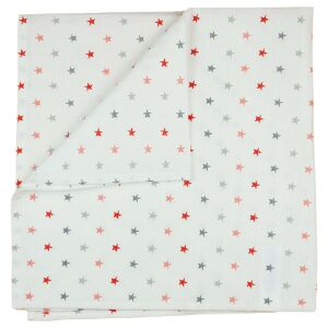 Textil tetra pelenka 75x75 cm - piros csillagos 145380804 - Textil pelenka