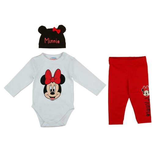 3 részes baba szett Minnie egér mintával 145380857