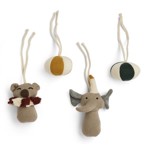 Nuuroo Arti kötött fejlesztő játék 4 darabos kiszerelésben - Multi mix - 145381369