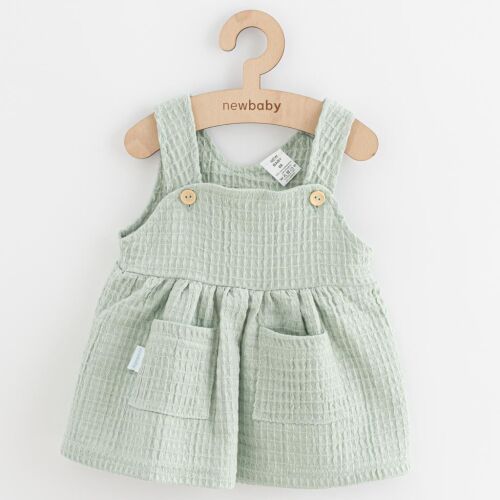 Baba muszlin szoknya New Baby Comfort clothes zsálya színű 145383591