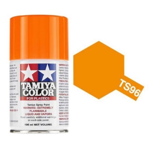 Tamiya TS-96 Spray Fluorescent Orange Gloss 100ml (85096) 145384844