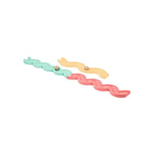 BS Toys Pass and Play fa golyópálya  3 részes 145389708 - Golyópálya