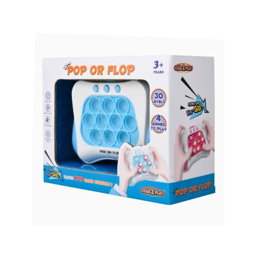 Pop vagy flop logikai kézi konzol