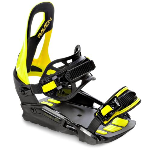 Raven S230 hagyományos racsnis snowboard kötés S/M (37-41) lime