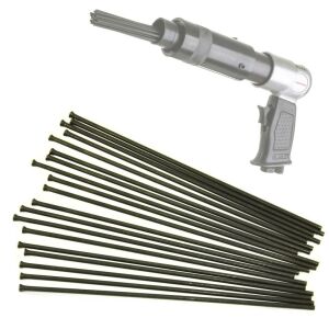 Tepelne upravené ihly pre pneumatické ihličkové kladivo 19 ks TC Technic AT-8039 145393316 - Výstavba&Renovácia