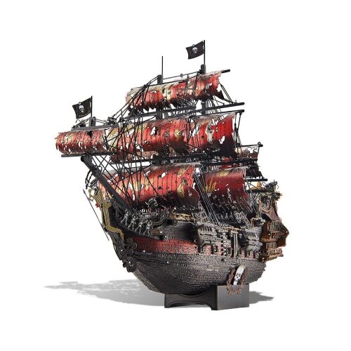 3D puzzle, Loď kráľovnej Anny: Pomsta II, Piececool, kov, 439 dielikov 145394810