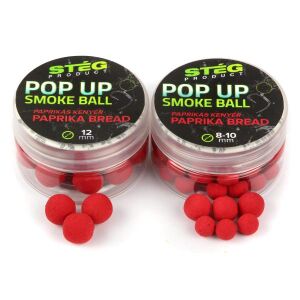 Stég pop up smoke ball 12mm 10g paprika bread 146271095 - Lebegő csali