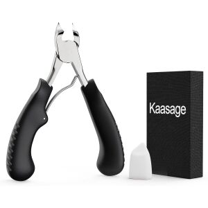 Unghiera tip cleste pentru unghii groase si incarnate, lama curbata 25°, otel inoxidabil, maner ergonomic antiderapant, pentru pedichiura si ingrijire acasa 145395581 - Foarfece și clești pentru manichiura