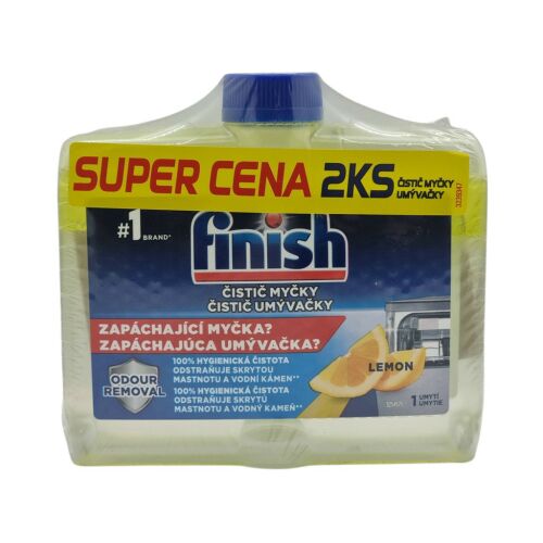 FINISH Mosogatógép Tisztító DUO 250ml Lemon