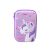 Iskolai összecsukható tolltartó Unicorn 3D-vel 23x15x5 cm lila 145397519