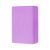 Cube, Yogablock aus EVA-Schaum 120g, lila, REBEL ACTIVE 145402324