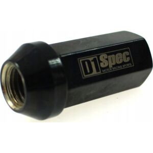 D1Spec Kute anyák Racing D1Spec Acél 12x1,5 Fekete 145402472 - Kerékcsavar