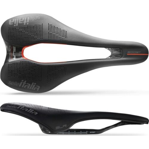 Selle Italia Siodło SELLE ITALIA SLR BOOST KIT CARBONIO SUPERFLOW S (id match S3), Carbon Rail+10mm, Fibra-Tek, 122g (NEW) 145402533