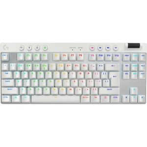 Logitech PRO X TKL Lightspeed GX Brown billentyűzet (920-012148) + G733 Lightspeed Fekete (981-000864)