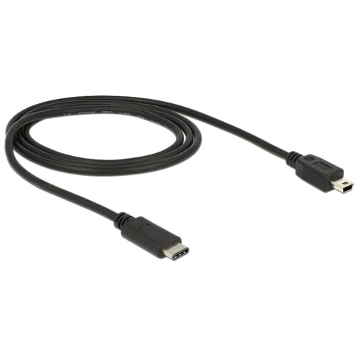 Delock USB-C 1.0m czarny 145402842