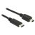Delock USB-C 1.0m fekete 145402842