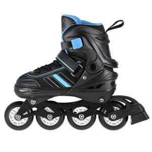 Nils Extreme NH18191 Rollen mit auswechselbarer Kufe, verstellbar, schwarz, r. 39-43 145402862 - Inline Skates