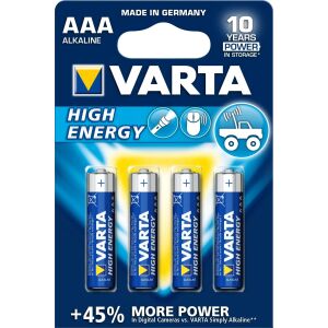 Varta High Energy AAA/R03 akkumulátor 4 db