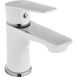 Waschtischarmatur Invena Dokos stehend weiß (BU-19-002) 145403009 - Wasserhahn