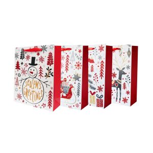 Beniamin Punga de sărbători verticală mică mix 145403012 - Ambalaje cadouri