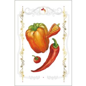 DA VINCI Karnet papryki DaVinci 12x18 cm + koperta (B-BD 502 062) 145403038 - Decoratii si echipamente pentru petreceri