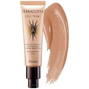 Guerlain Terracotta Joli Teint Rozświetlający podkład do twarzy Fonce 30 ml 145403211 - Podkład