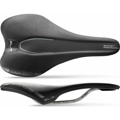 Selle Italia Siodło SELLE ITALIA SLR BOOST L (id match - L1) ti 316 tube 7, fibra-tek, czarne (NEW) 145403880