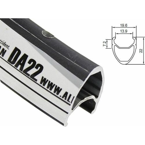 Alexrims Országúti kerék ALEXRIMS DA22 700x32 CNC oldalú fekete - ALX-DA2232S 145403907