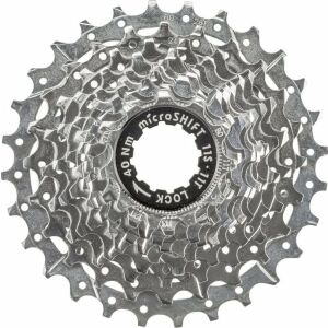 Microshift Kasett MICROSHIFT CENTOS 11-sebességes, Acél, Shimano kompatibilis, 11-12-13-14-15-17-19-21-24-28-32, króm, (ÚJ) 145403971 - Kerékpár racsni