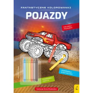 Csodálatos színezők ceruzákkal. Járművek