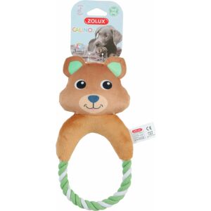 Zolux ZOLUX plüss játék kutyáknak, Kuoka zsinórral „Calinou” 26,5 cm