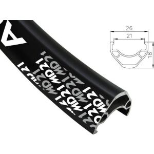 Alexrims MTB kerék ALEXRIMS MD21 26"x36 lyuk. Tubeless Ready H.tárcsás, kapszlis fekete 145404925 - Kerékpár kerék