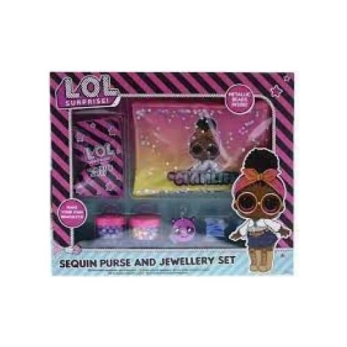 RMS *****L.O.L. csillogó.táska+gyöngyök 42-0087 62250